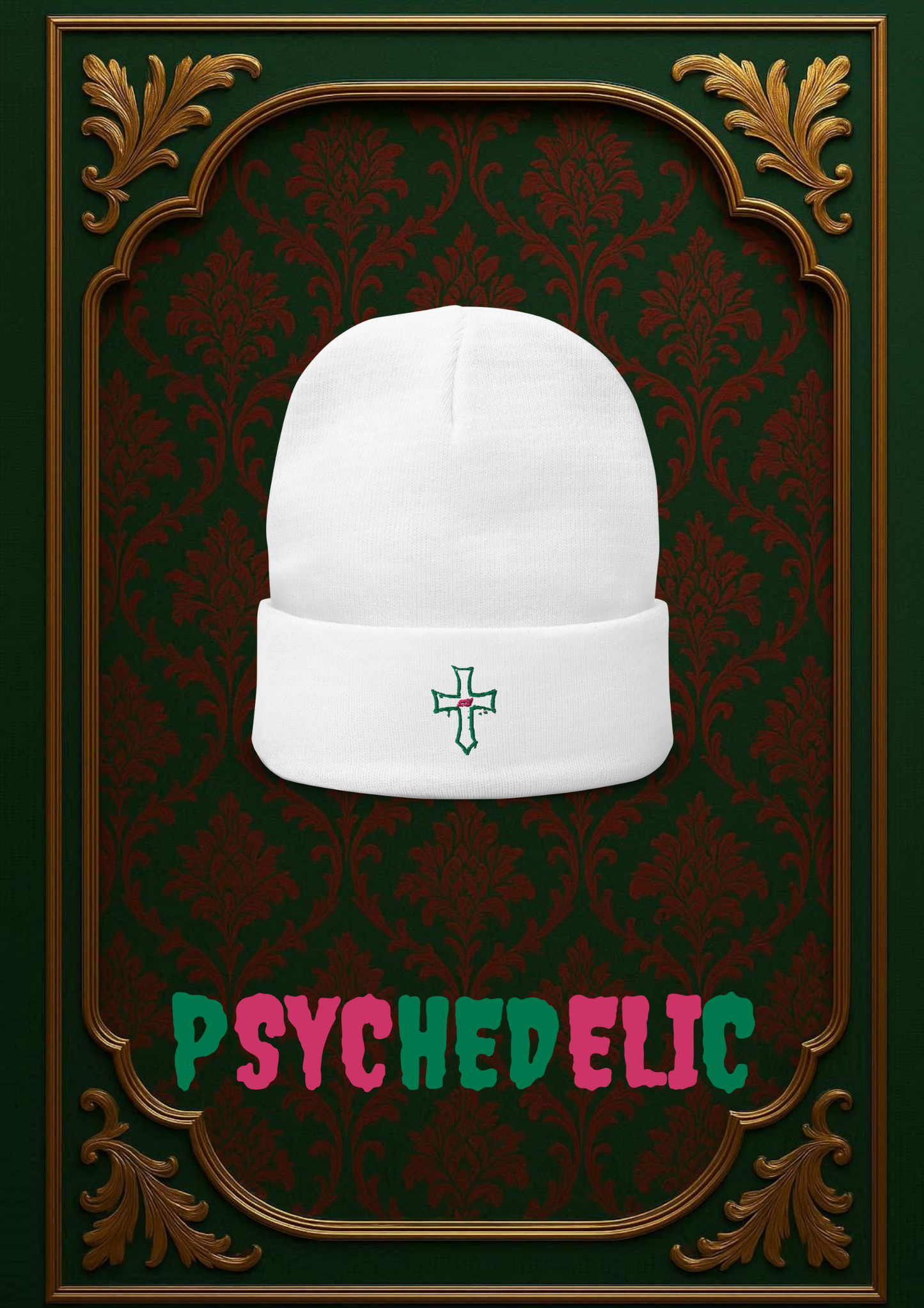 Psycho Cross Beanie